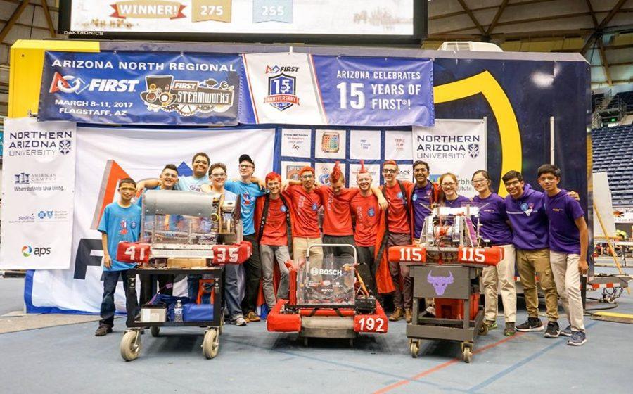 GRT sweeps first at robotics regional competition