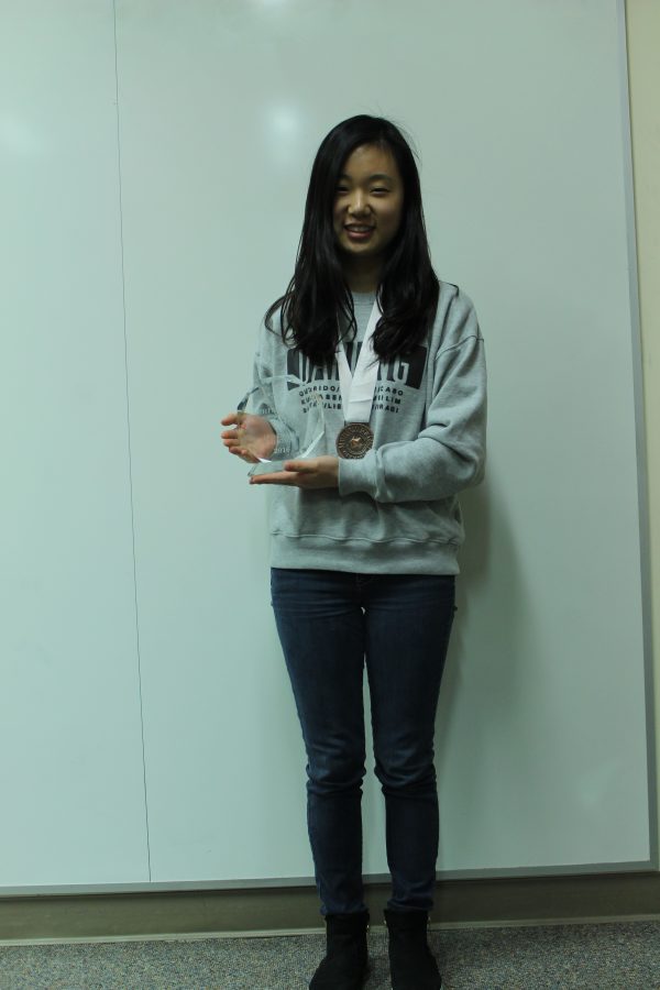 Senior Jane Ahn places in top 50 for math in U.S.