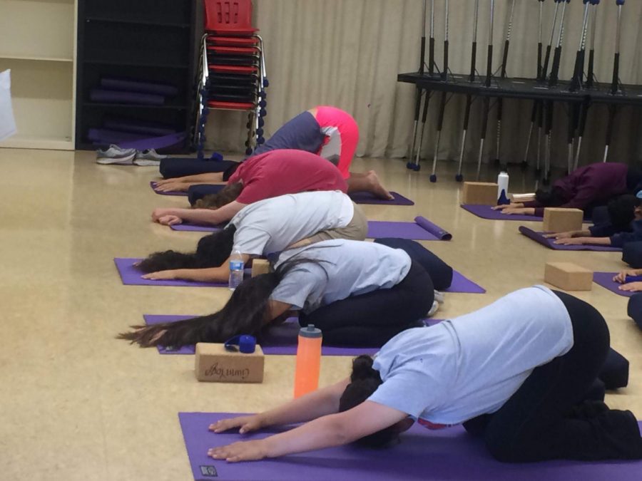 Alternatives to physical education class offered: students enroll in Yoga and Athletic Conditioning