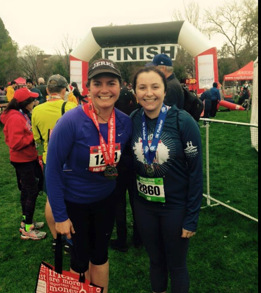 Staff members participate in marathons: Science Teacher Maria Powell