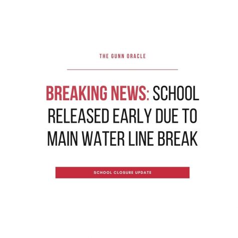 BREAKING NEWS: School released early due to main water line break