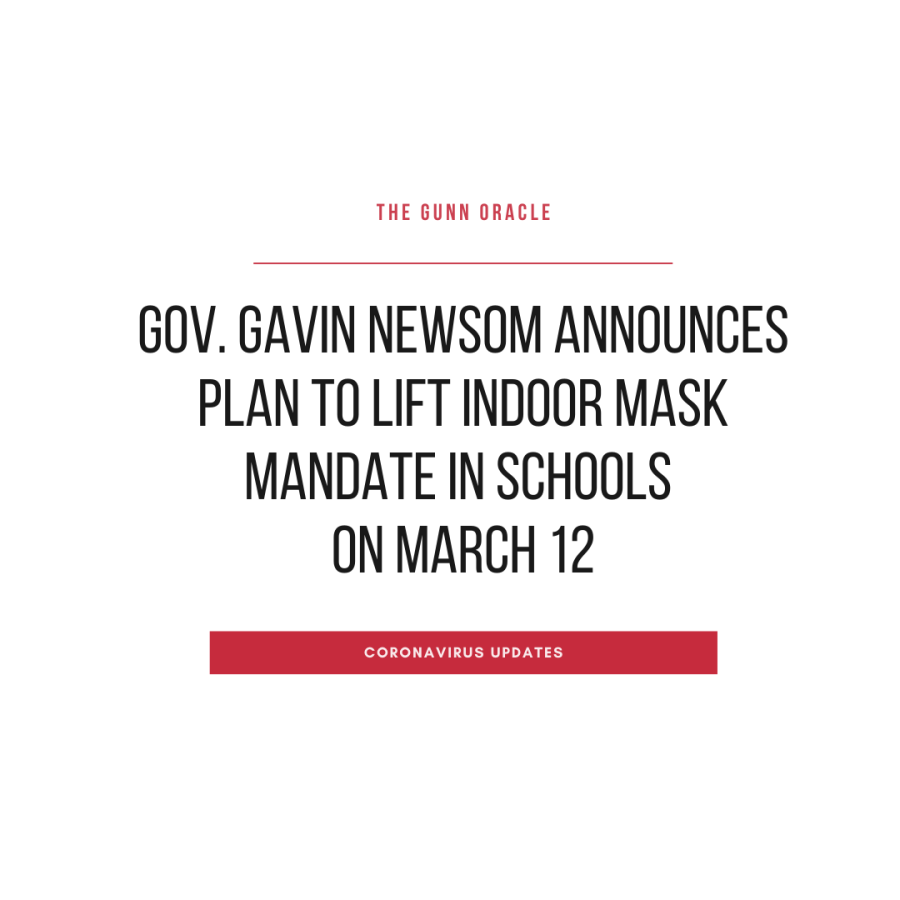 Gov.+Gavin+Newsom+announces+plan+to+lift+indoor+mask+mandate+in+schools+on+March+12