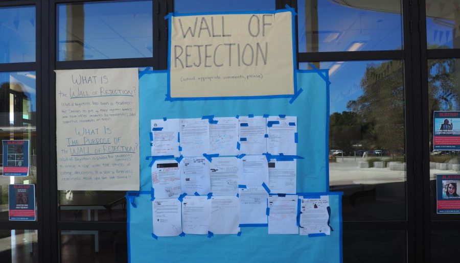Wall+of+Rejection+elicits+mixed+reactions+from+admin%2C+students