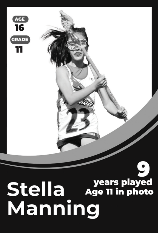 Junior Stella Manning: Lacrosse