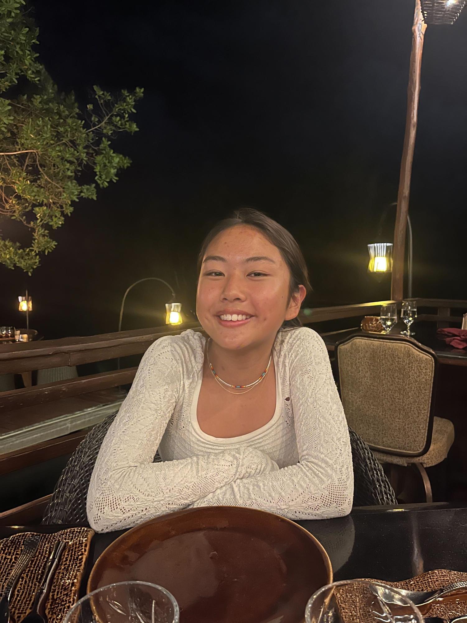 Sophomore Ellen Kim: River tubing Along Deschutes River